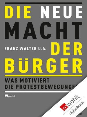 cover image of Die neue Macht der Bürger